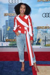 Yara Shahidi – “Spider-Man: Homecoming” Premiere in Hollywood 06/28/2017