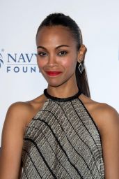 Zoe Saldana - LA Evening of Tribute Benefiting the Navy SEAL Foundation in Beverly Hills 06/01/2017