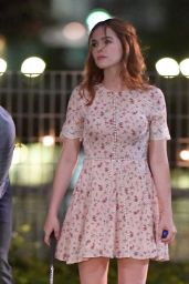 Zoey Deutch - Playing Miniature Golf on Set of "Set it Up" in NYC  06/15/2017