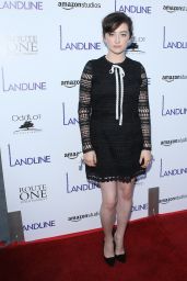 Abby Quinn – Amazon Studios’ “Landline” Premiere in Hollywood 07/12/2017