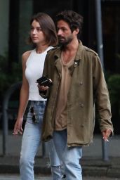 Adelaide Kane - Leaving Dinner With Her Boyfriend in Vancouver 07/13/2017