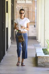 Alessandra Ambrosio at a Spa in Los Angeles 07/22/2017
