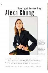Alexa Chung - The Sunday Times Style July 2017 Issue