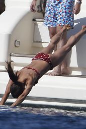 Alicia Vikander in Bikini on a Yacht - Formentera 07/05/2017
