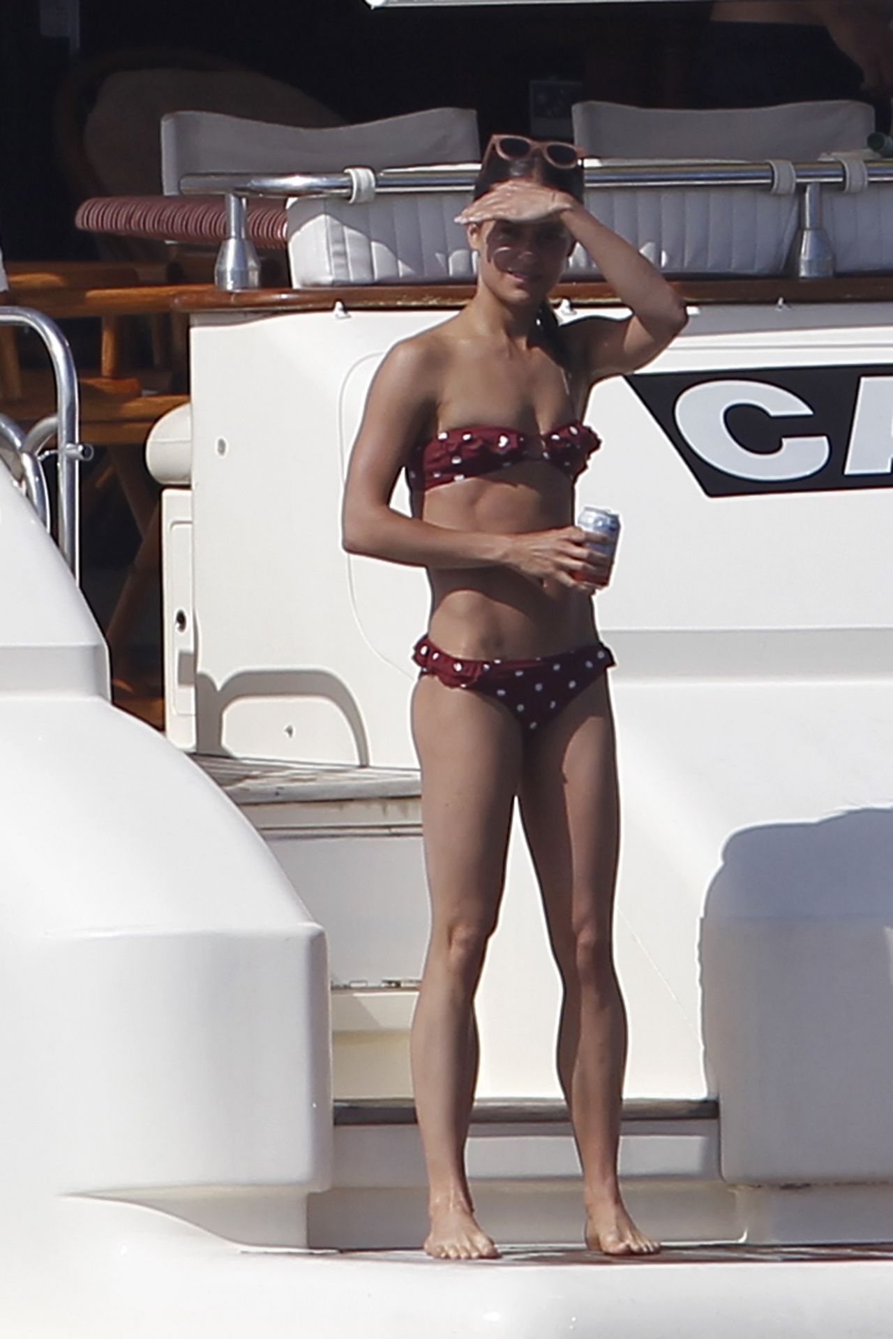 Alicia Vikander In Bikini On A Yacht Formentera 07 05