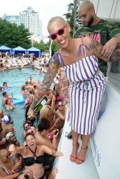 Amber Rose - Hosts Foxwoods Resort Casino`s Liquid Sundays in Mashantucket, CT 07/23/2017