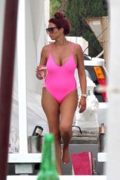 Amy Childs in Swimsuit in Ibiza 07/19/2017