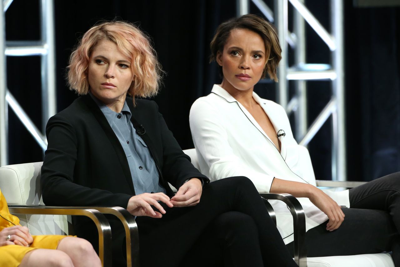 Amy Seimetz – Starz “The Girlfriend Experience” TV Show Panel at TCA