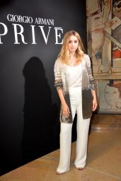 Ana de Armas -  Giorgio Armani Prive Haute Couture FW17 Show 07/04/2017