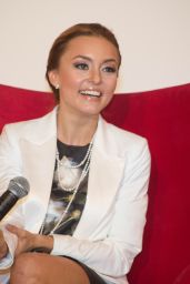 Angelique Boyer - Press Conference at the SBT Headquarters in Sao Paulo 07/16/2017