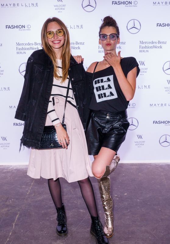 Anne Wilken and Betty Taube - Rebekka Ruetz Show – Mercedes-Benz Fashion Week in Berlin 07/05/2017