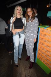 Ashley James - DJ-ing an event at Barrio Bar in Shoreditch in London 07/28/2017