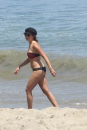 Ashley Tisdale Wearing a Bikini - Beach in Malibu, CA 07/08/2017