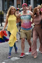 Atomic Kitten Pose For Pictures in Liverpool 07/29/2017