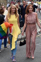 Atomic Kitten Pose For Pictures in Liverpool 07/29/2017