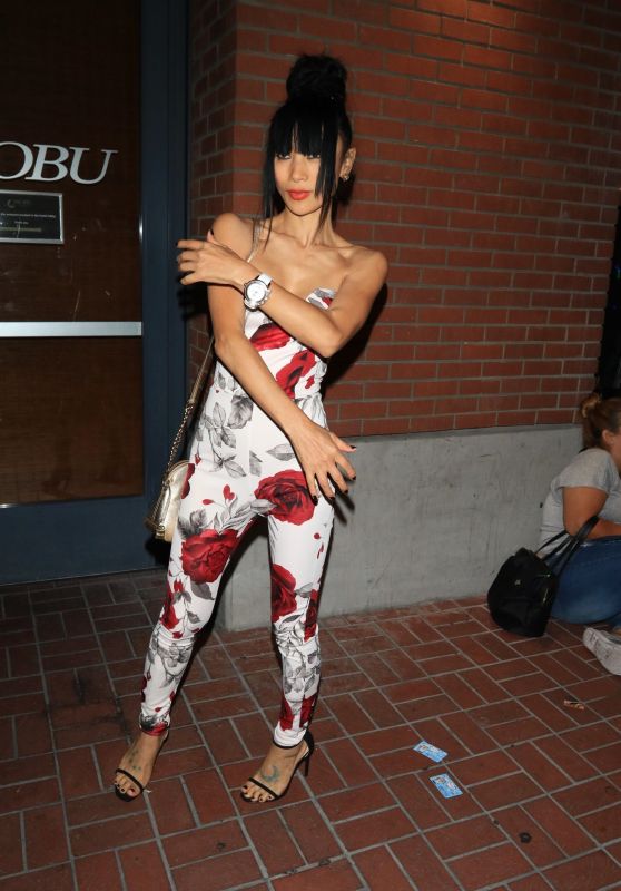 Bai Ling - Poses Outside of Comic Con in San Diego 07/22/2017