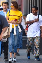 Bella Hadid in Downtown Manhattan in NYC 07/26/2017