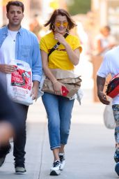 Bella Hadid in Downtown Manhattan in NYC 07/26/2017