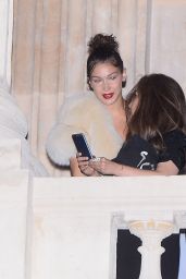 Bella Hadid & Milla Jovovich at the Mui Mui After Party in Paris 07/02/2017