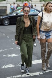 Bella Thorne in Casual Attire - NYC 07/08/2017