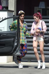 Bella Thorne With New Beau Max Ehrich - Out in LA 07/23/2017