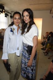 Bettina Zimmermann and Nilam Farooq - Dorothee Schumacher Show - Mercedes Benz Fashion Week in Berlin 07/06/2017