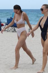 Bianca Elouise - Hits the beach in Miami 07/26/2017