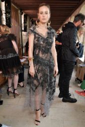 Brie Larson at Rodarte Show Fall Winter 2017 – Haute Couture Fashion Week, Paris 07/02/2017