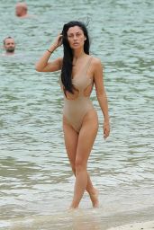 Cally Jane Beech in Swimsuit Flaunting Her Post-Baby Body - Ibiza 07/26/2017