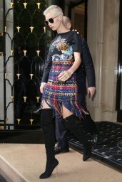 Cara Delevingne Fashion and Style - Paris, France 07/05/2017
