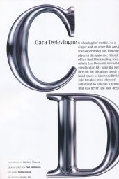 Cara Delevingne – GQ Magazine August 2017 Issue