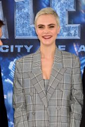 Cara Delevingne - "Valerian and the City of a Thousand Planets" Photocall in London 07/24/2017