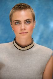Cara Delevingne - "Valerian and the City of a Thousand Planets" Press Conference in Beverly Hills 06/30/2017