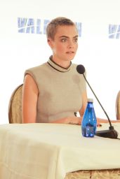 Cara Delevingne - "Valerian and the City of a Thousand Planets" Press Conference in Beverly Hills 06/30/2017