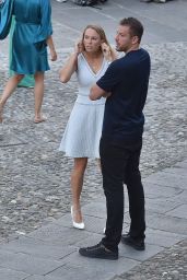Caroline Wozniacki Candids - Italy 07/17/2017