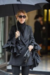 Celine Dion - Leaving the Royal Monceau Hotel in Paris 07/01/2017