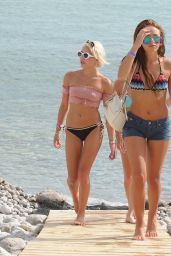 Chanel West Coast With Sisters Lana and Stephy Scolaro - Ibiza 07/26/2017