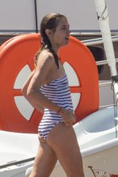 Charlotte Casiraghi in Swimsuit - Monaco Yacht Club 07/03/2017