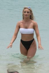 Chloe Crowhurst in Bikini - Beach in Lanzarote, July 2017