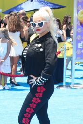 Christina Aguilera – “The Emoji Movie” Premiere in Westwood 07/23/2017