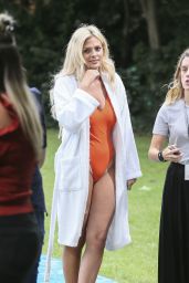 Chyna Ellis, Tyne-Lexy and Danielle Sellers in Swimsuits - Outside the ITV Studios in London 07/13/2017