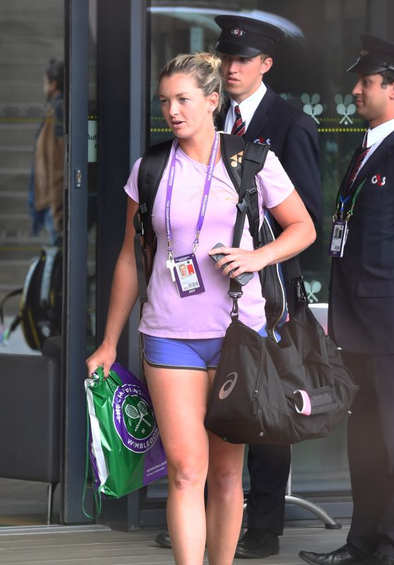 Coco Vandeweghe - Leaving Wimbledon, London 07/13/2017