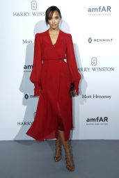 Cora Emmanuel at amfAR Gala – Haute Couture Fashion Week in Paris 07/02/2017