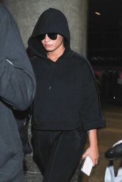 Demi Lovato - Arriving Back in Los Angeles 07/07/2017