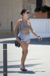 Demi Rose Summer Street Style - Strolls in Ibiza 07/29/2017