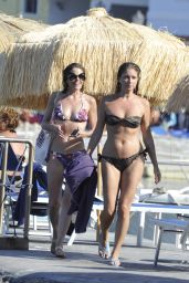 Elisabetta Pellini in a Bikini - Beach in Ischia, Italy 07/14/2017