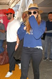 Elizabeth Olsen at LAX Airport in LA 07/10/2017