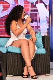 Elle Varner - Sirius XM Radio Interview at the Ford Motor Company Booth, Essence Festival in New Orleans 07/01/2017