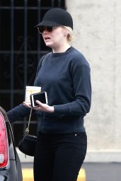 Emma Stone in Tight in Brentwood, CA 07/01/2017