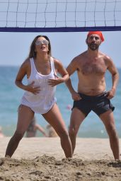Eva Longoria - Beach in Marbella, Spain 07/18/2017